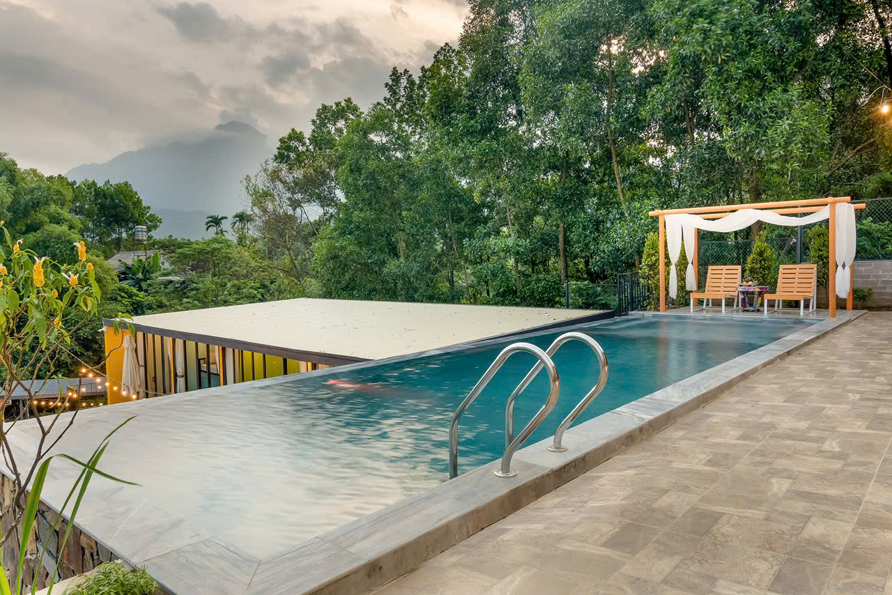 Bán villa vận hành tốt 1500M_150M đất ở_doanh thu 100 triệu/tháng_Vân Hoà Ba Vì_1x tỷ - Ảnh chính